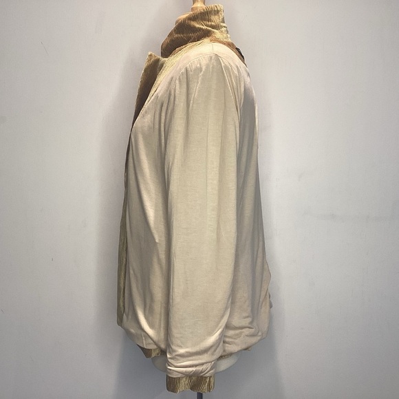 Mink Pink Arianna gold cut velvet one button, two pocket lined, blazer Med NWT - Picture 11 of 16